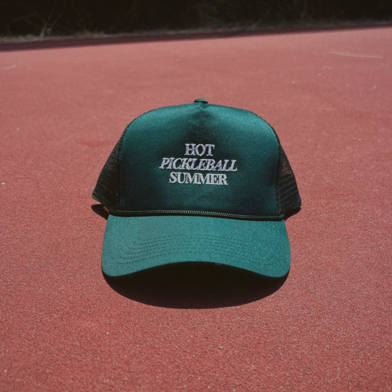 hot pickleball summer trucker hat